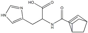 2-[(bicyclo[2.2.1]hept-5-en-2-ylcarbonyl)amino]-3-(1H-imidazol-4-yl)propanoic acid