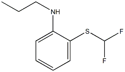 2-[(difluoromethyl)sulfanyl]-N-propylaniline