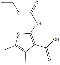 2-[(ethoxycarbonyl)amino]-4,5-dimethylthiophene-3-carboxylic acid