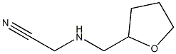 2-[(oxolan-2-ylmethyl)amino]acetonitrile Structure