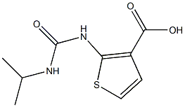 2-[(propan-2-ylcarbamoyl)amino]thiophene-3-carboxylic acid