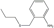 2-[(propylsulfanyl)methyl]aniline|