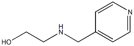 2-[(pyridin-4-ylmethyl)amino]ethan-1-ol 结构式