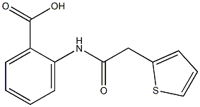 2-[(thien-2-ylacetyl)amino]benzoic acid Structure