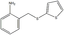 2-[(thiophen-2-ylsulfanyl)methyl]aniline Structure