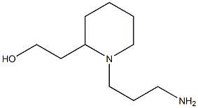 2-[1-(3-aminopropyl)piperidin-2-yl]ethanol Structure