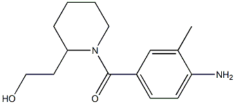 2-[1-(4-amino-3-methylbenzoyl)piperidin-2-yl]ethanol