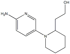 2-[1-(6-aminopyridin-3-yl)piperidin-2-yl]ethan-1-ol