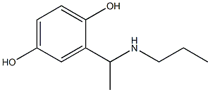 2-[1-(propylamino)ethyl]benzene-1,4-diol