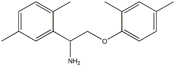 2-[1-amino-2-(2,4-dimethylphenoxy)ethyl]-1,4-dimethylbenzene