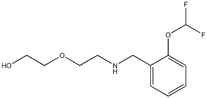 2-[2-({[2-(difluoromethoxy)phenyl]methyl}amino)ethoxy]ethan-1-ol