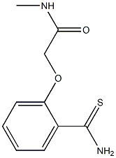 2-[2-(aminocarbonothioyl)phenoxy]-N-methylacetamide