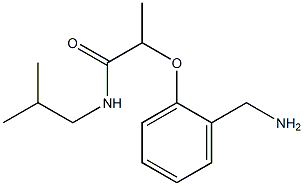 2-[2-(aminomethyl)phenoxy]-N-(2-methylpropyl)propanamide