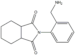 2-[2-(aminomethyl)phenyl]hexahydro-1H-isoindole-1,3(2H)-dione Structure