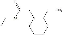 2-[2-(aminomethyl)piperidin-1-yl]-N-ethylacetamide