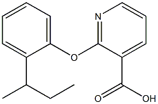 2-[2-(butan-2-yl)phenoxy]pyridine-3-carboxylic acid|