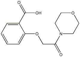 2-[2-(morpholin-4-yl)-2-oxoethoxy]benzoic acid|
