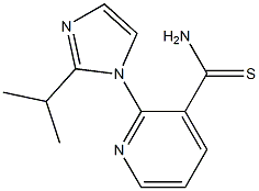 2-[2-(propan-2-yl)-1H-imidazol-1-yl]pyridine-3-carbothioamide