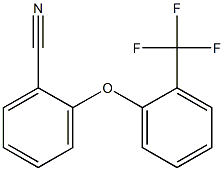 2-[2-(trifluoromethyl)phenoxy]benzonitrile|