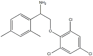 2-[2-amino-2-(2,4-dimethylphenyl)ethoxy]-1,3,5-trichlorobenzene