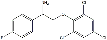  2-[2-amino-2-(4-fluorophenyl)ethoxy]-1,3,5-trichlorobenzene