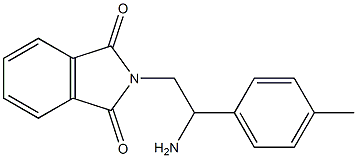 2-[2-amino-2-(4-methylphenyl)ethyl]-2,3-dihydro-1H-isoindole-1,3-dione