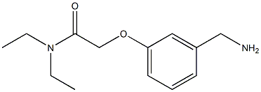 2-[3-(aminomethyl)phenoxy]-N,N-diethylacetamide