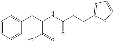2-[3-(furan-2-yl)propanamido]-3-phenylpropanoic acid