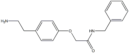 2-[4-(2-aminoethyl)phenoxy]-N-benzylacetamide