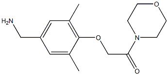 2-[4-(aminomethyl)-2,6-dimethylphenoxy]-1-(morpholin-4-yl)ethan-1-one