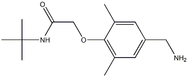  2-[4-(aminomethyl)-2,6-dimethylphenoxy]-N-tert-butylacetamide