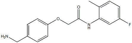 2-[4-(aminomethyl)phenoxy]-N-(5-fluoro-2-methylphenyl)acetamide|