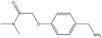  2-[4-(aminomethyl)phenoxy]-N,N-dimethylacetamide