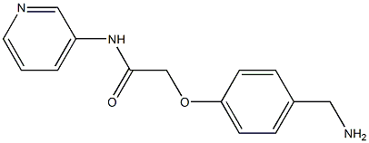 2-[4-(aminomethyl)phenoxy]-N-pyridin-3-ylacetamide