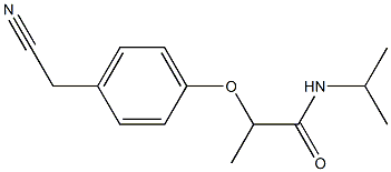 2-[4-(cyanomethyl)phenoxy]-N-(propan-2-yl)propanamide|