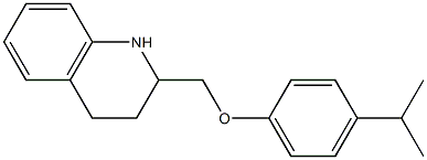 2-[4-(propan-2-yl)phenoxymethyl]-1,2,3,4-tetrahydroquinoline