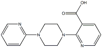 2-[4-(pyridin-2-yl)piperazin-1-yl]pyridine-3-carboxylic acid|