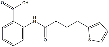 2-[4-(thiophen-2-yl)butanamido]benzoic acid