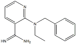 2-[benzyl(ethyl)amino]pyridine-3-carboximidamide