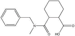 2-[benzyl(methyl)carbamoyl]cyclohexane-1-carboxylic acid