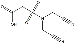 2-[bis(cyanomethyl)sulfamoyl]acetic acid