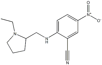 2-{[(1-ethylpyrrolidin-2-yl)methyl]amino}-5-nitrobenzonitrile Structure