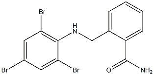 2-{[(2,4,6-tribromophenyl)amino]methyl}benzamide|