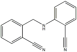 2-{[(2-cyanophenyl)methyl]amino}benzonitrile 结构式