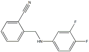 2-{[(3,4-difluorophenyl)amino]methyl}benzonitrile