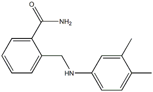 2-{[(3,4-dimethylphenyl)amino]methyl}benzamide|