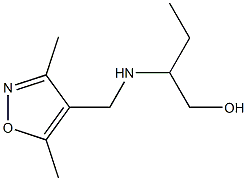 2-{[(3,5-dimethyl-1,2-oxazol-4-yl)methyl]amino}butan-1-ol|