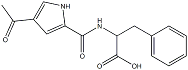 2-{[(4-acetyl-1H-pyrrol-2-yl)carbonyl]amino}-3-phenylpropanoic acid