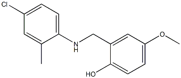 2-{[(4-chloro-2-methylphenyl)amino]methyl}-4-methoxyphenol