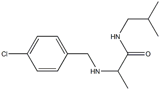 2-{[(4-chlorophenyl)methyl]amino}-N-(2-methylpropyl)propanamide